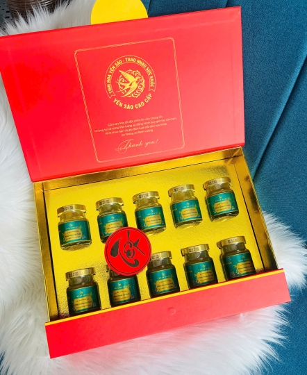 Hộp quà yến sào 10 lọ